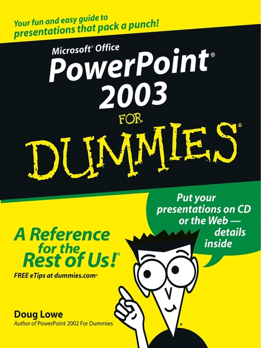 Title details for PowerPoint 2003 for Dummies by Doug Lowe - Available